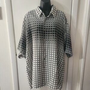 Bassiri Limited Collection Men's Button Down Shirt Made in USA Size XXL